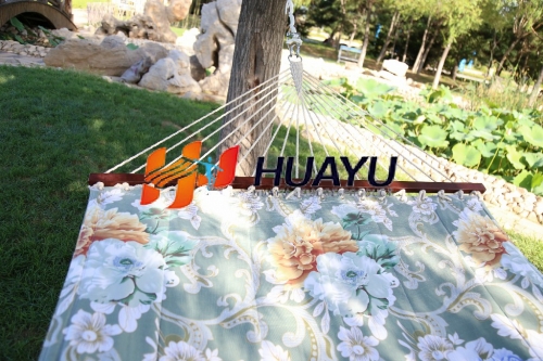 Printing Hammock with quilted 1